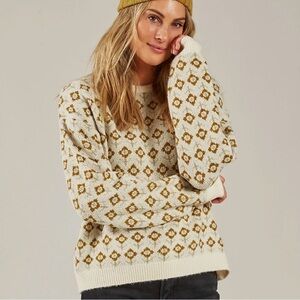 Rylee & Cru “Vintage Floral” Sweater